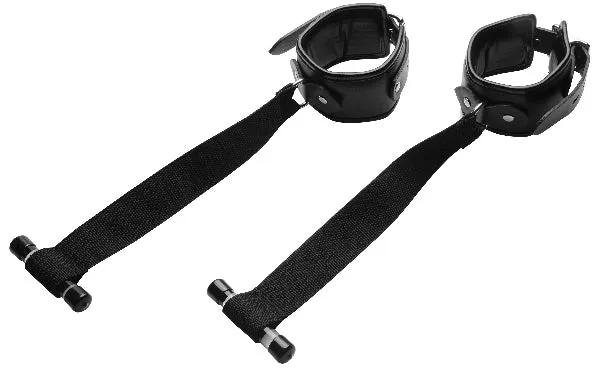 XR Brands Strict Deluxe Over the Door Restraint System Black Anal