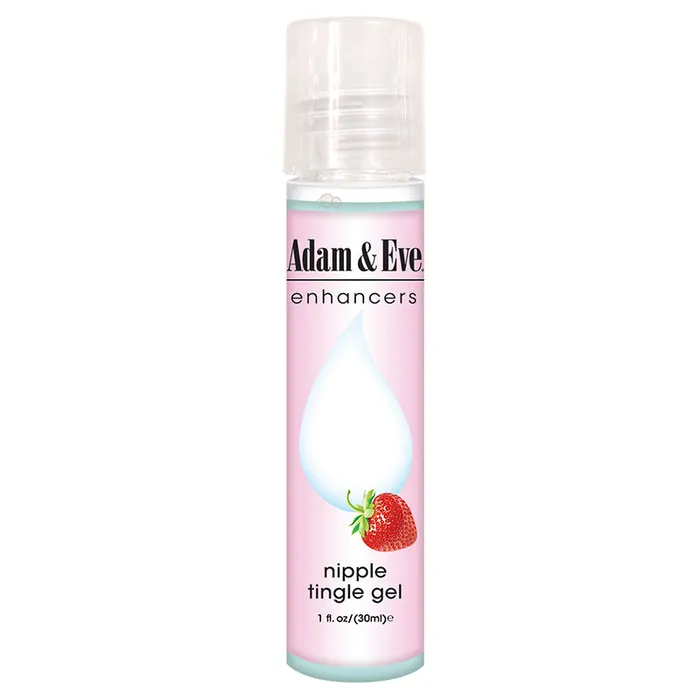 Adam Eve Enhancers Adam Eve Nipple Tingle Gel Strawberry Flavoured Stimulating Gel 30 ml