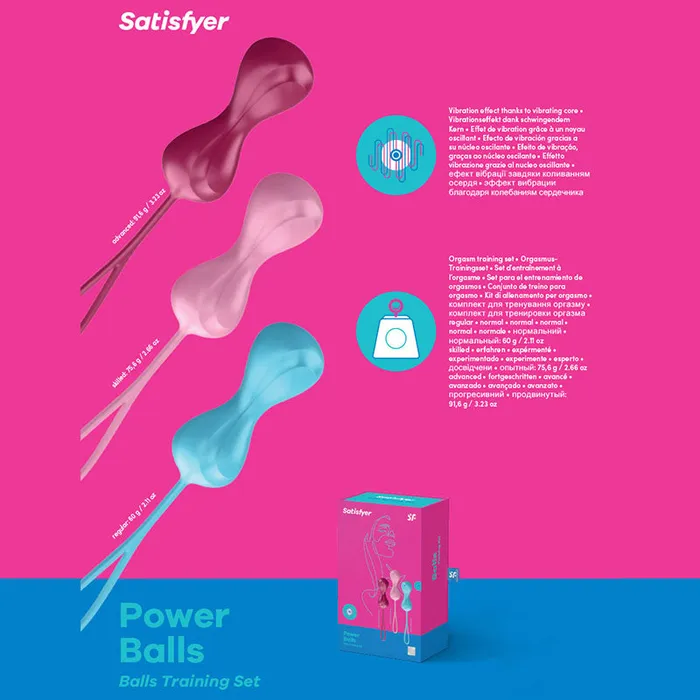 Anal Satisfyer Power Balls Kegal Set Satisfyer