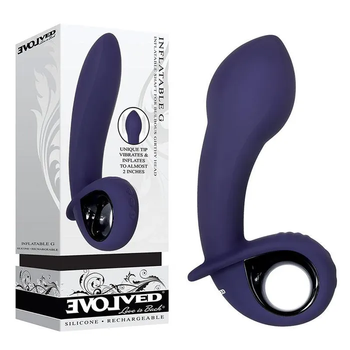 Evolved Vibrators Evolved Inflatable G Inflatable Vibrator