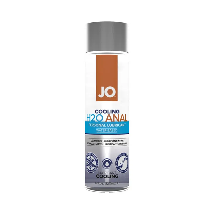 Lubricants JO H2O Anal Cooling Lubricant WaterBased 4 oz 120 ml SYSTEM JO