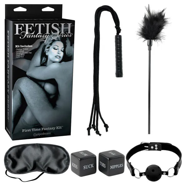 Pipedream Couples Fetish Fantasy Series Limited Edition First Time Fantasy Kit Bondage Kit 5 Piece Set