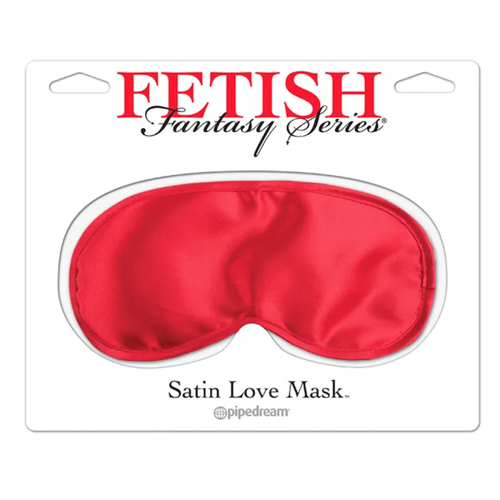 Pipedream Fetish Fantasy Series Satin Love Mask Red Pipedream Products Couples