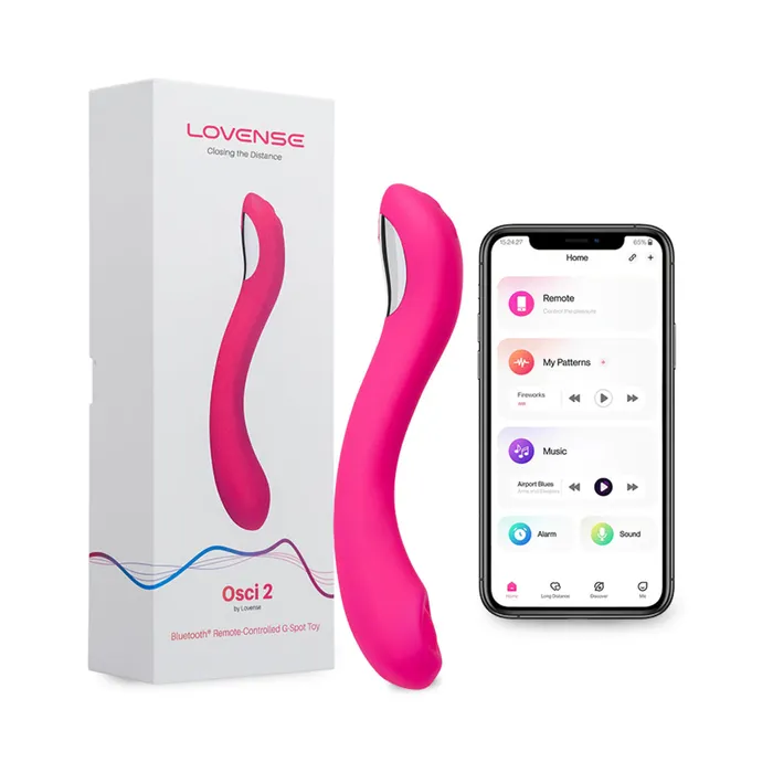 Vibrators LOVENSE Lovense Osci 2 Bluetooth Programmable GSpot Toy