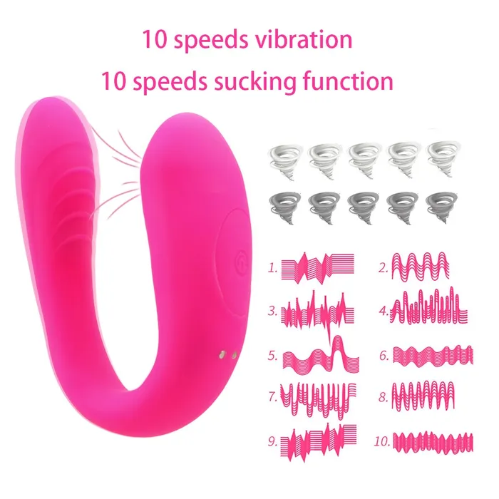 Vibrators Plastic Emporium DicTate Bendable Sucker and Gspot toy