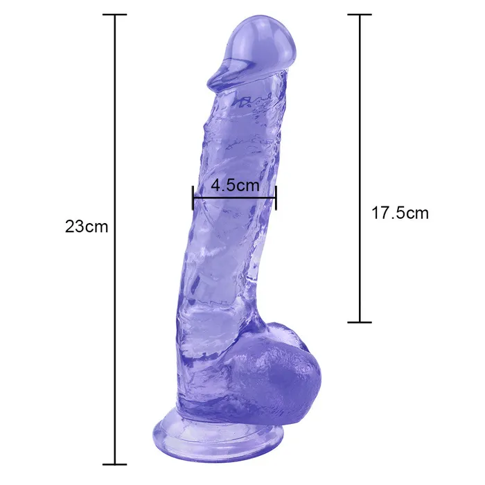  9 Inch blue dildo Anal