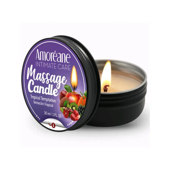 Amoreane Couples Massage candle with tropical fruit aroma Amoreane