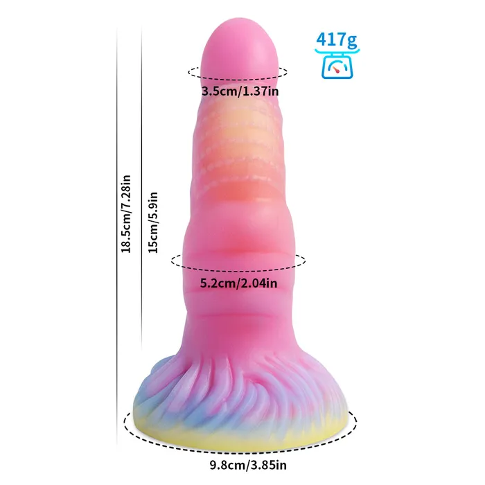 Anal Gradient Fantasy Suction Cup Anal Dildo