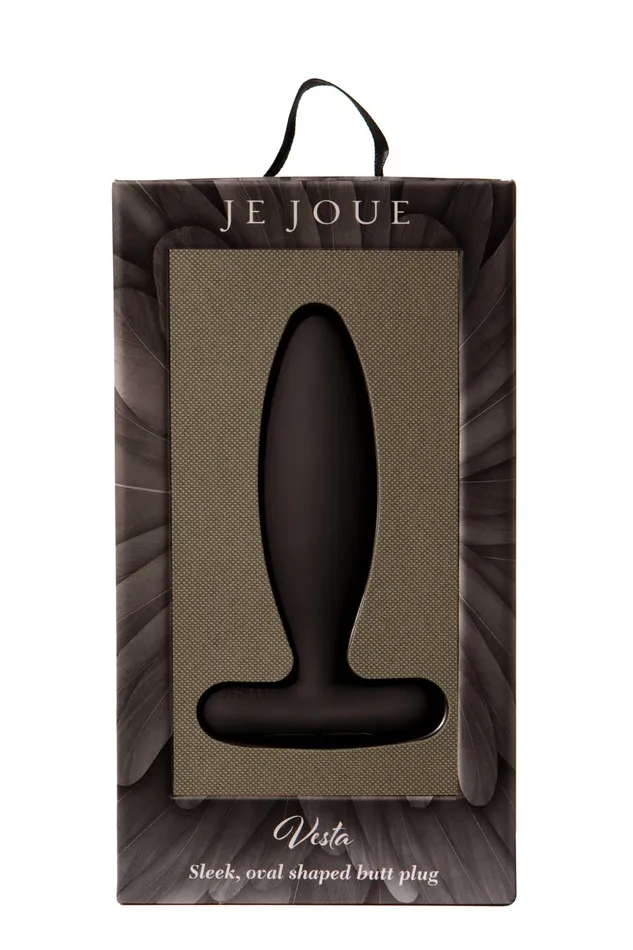 Anal Je Joue Vesta Vibrating Butt Plug Black