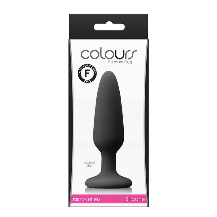 Anal NS Novelties NS Novelties Colours Pleasures Small Plug Black