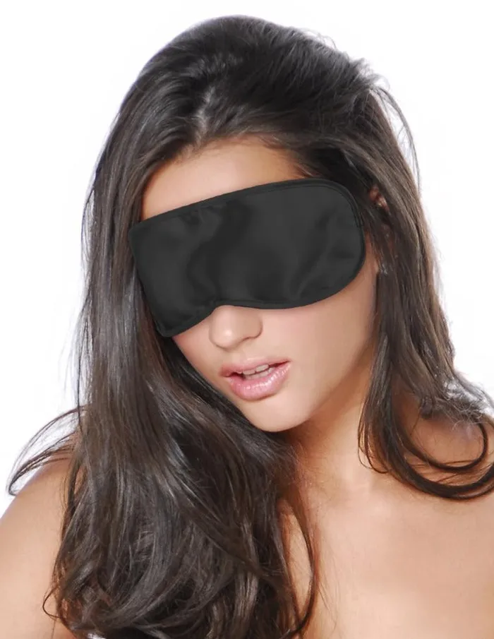 Anal PipeDream Black Satin Love Mask