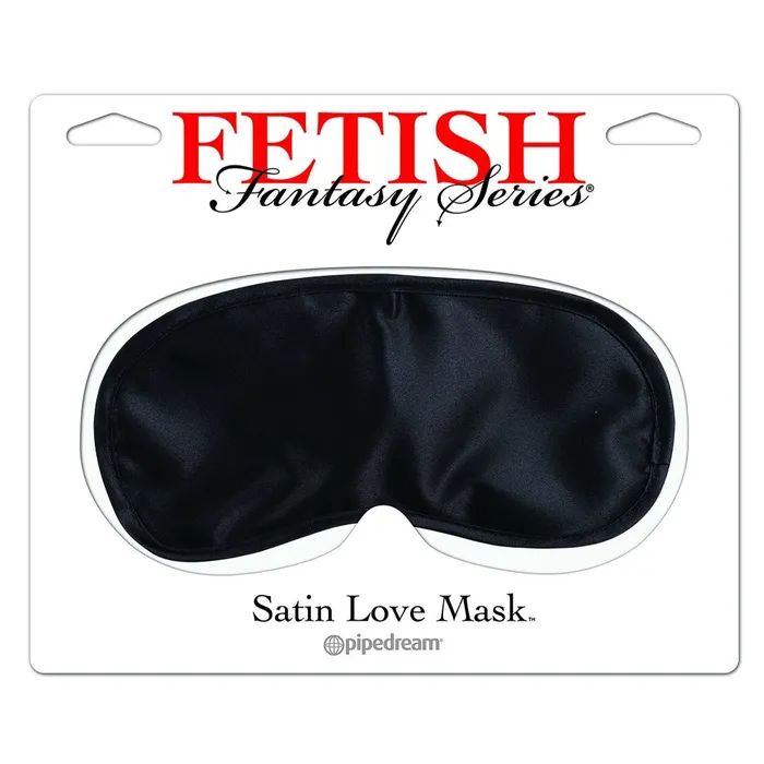 Anal PipeDream Black Satin Love Mask