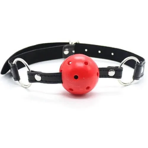 Bound to Please Vibrators Bound to Please Breathable Red Ball Gag