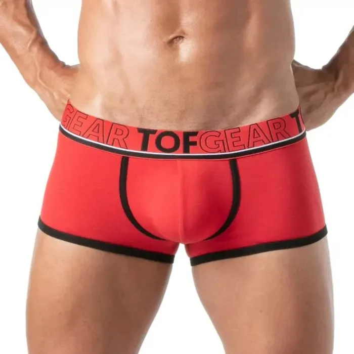 Champion Boxers Red Size XXL TOF Paris Vibrators