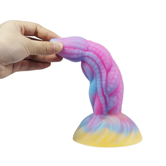 Corncob Suction Cup Fantasy Anal Dildo Anal