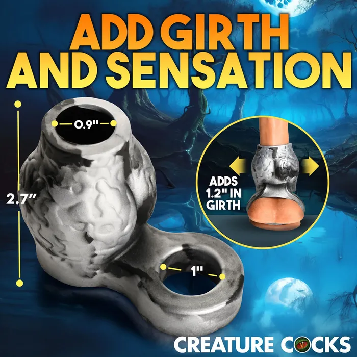 Creature Cocks Night Prowler Ball Stretcher XR Brands Male Sex Toys