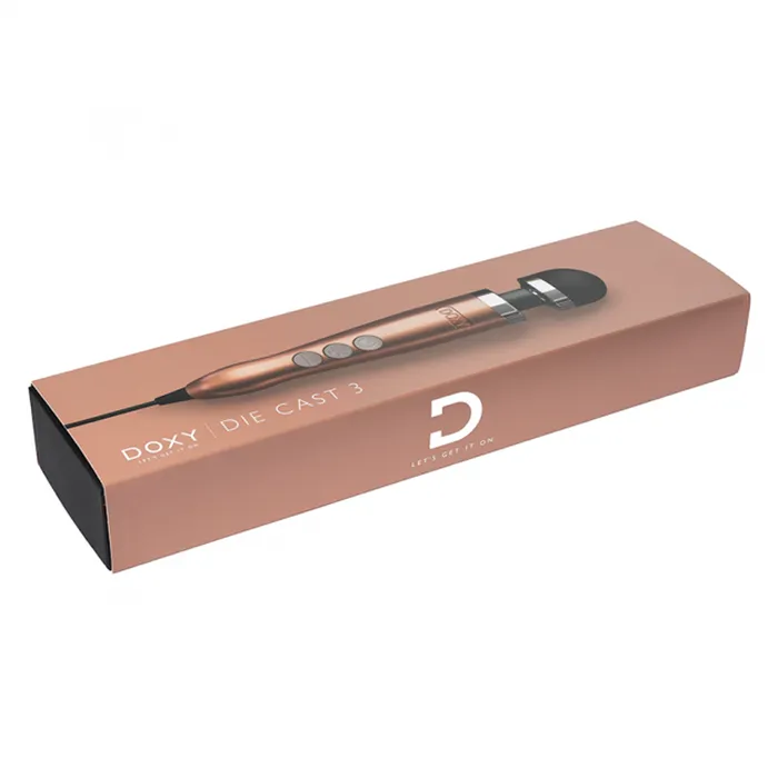 Die Cast 3 Rose Gold DOXY Vibrators