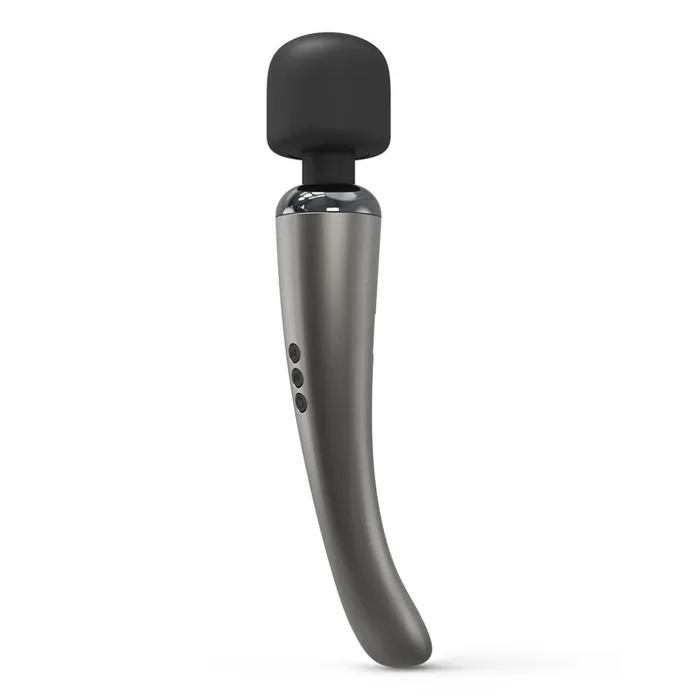 Dorcel Female Sex Toys Super powerful massager with builtin battery Dorcel Megawand silver
