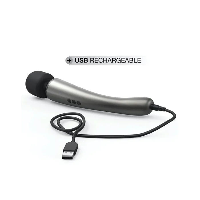 Dorcel Female Sex Toys Super powerful massager with builtin battery Dorcel Megawand silver Dorcel Female Sex Toys Super powerful massager with builtin battery Dorcel Megawand silver