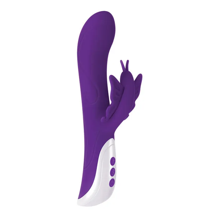 Evolved Novelties Twirly Butterfly Rabbit Vibrator Evolved Vibrators