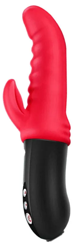 Extasy Vibrators The Quake Telescopic Thrusting toy is an earthquake in a box