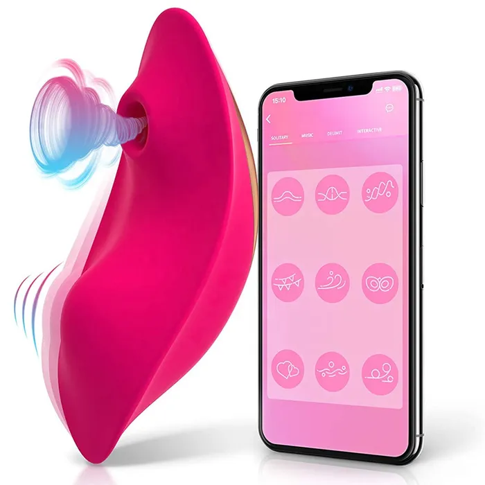 Extasy Vibrators Victorias own Secret Duet Wearable Airpulse Vibrator