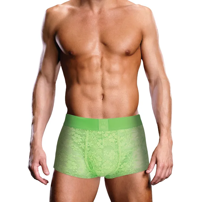 Female Sex Toys Prowler Prowler Neon Green Lace Trunk Medium
