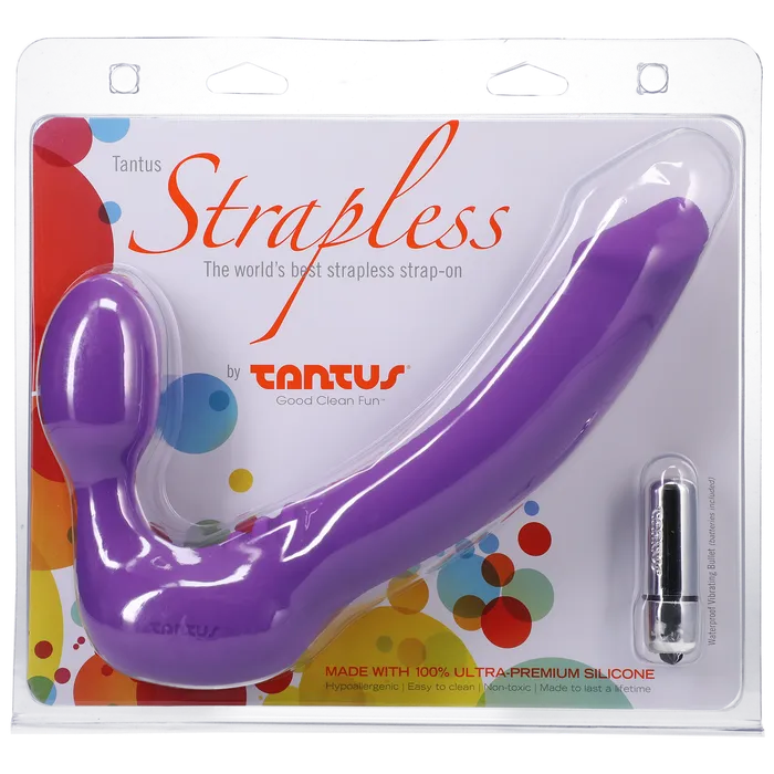 Female Sex Toys Strapless Classic Lavender Medium Tantus