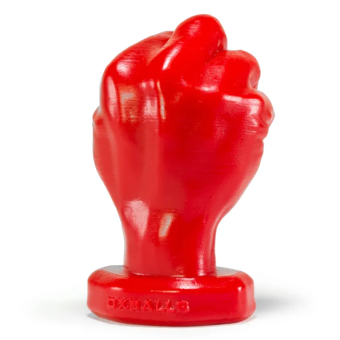 FFPLUG1 buttplug RED Small OXBALLS Anal