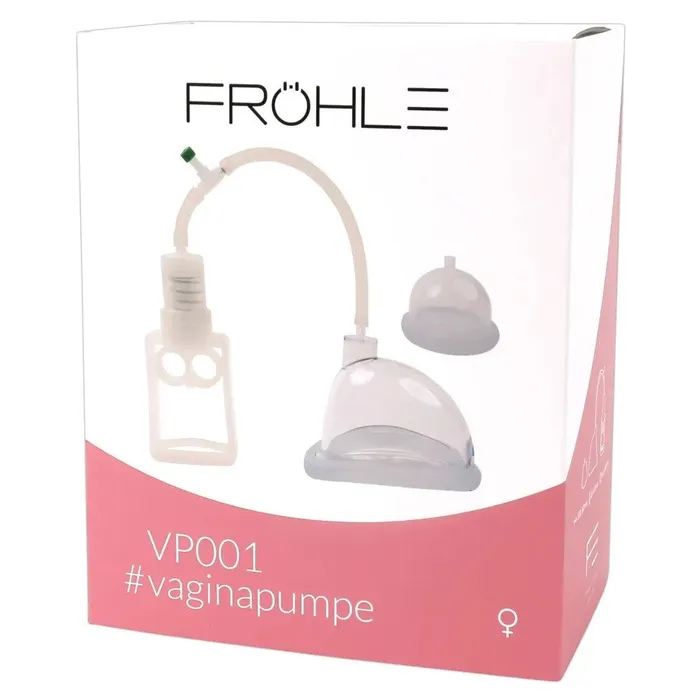 Frohle 2 Cup Vaginal Pump Set Frohle Male Sex Toys