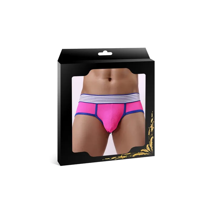 Hollywood Jock Sexy Mens Open Butt Boxers Pink QLingerie Anal