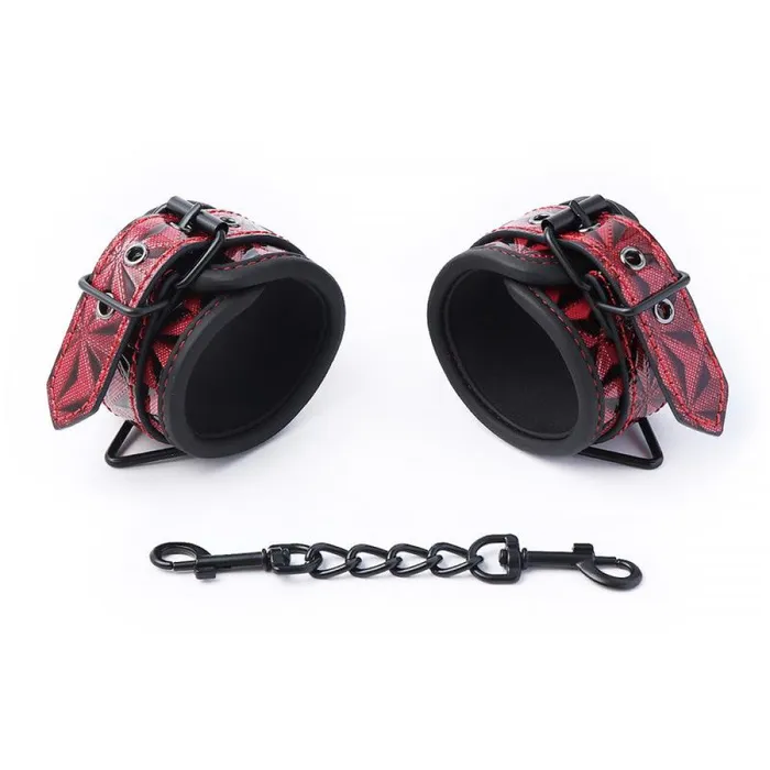 Intoyou Vibrators Luxury Handcuffs Diamond Handcuffs Red