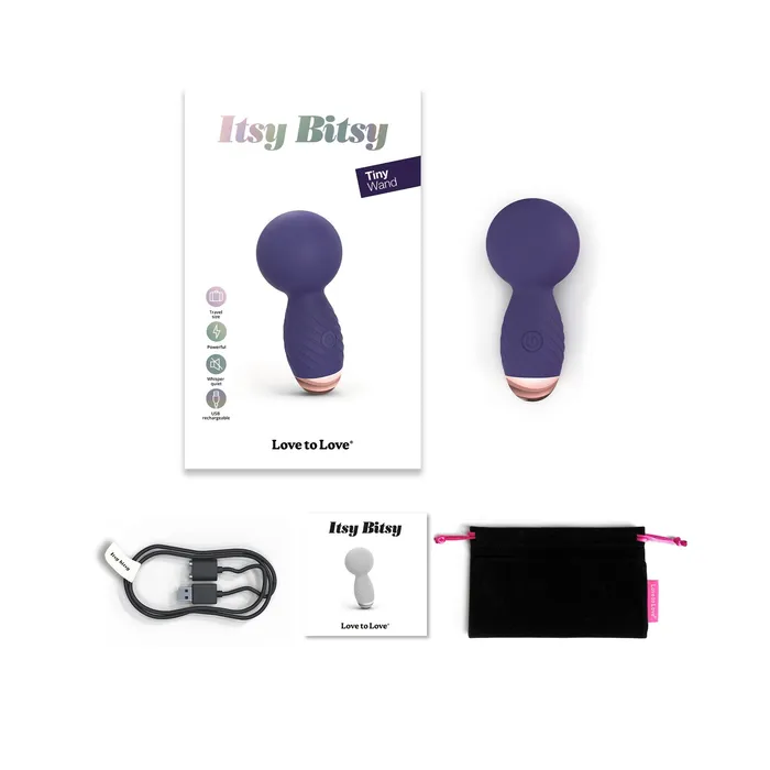 ITSY BITSY MIDNIGHT INDIGO LOVE TO LOVE Vibrators