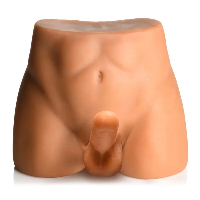 JOCK Male Masturbator with Thrusting Dildo Jock Male Sex Toys