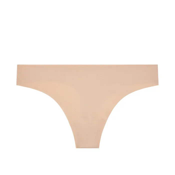 Le Pop Lingerie Anal Simone Prle Uniq Invisible Tanga Black Beige