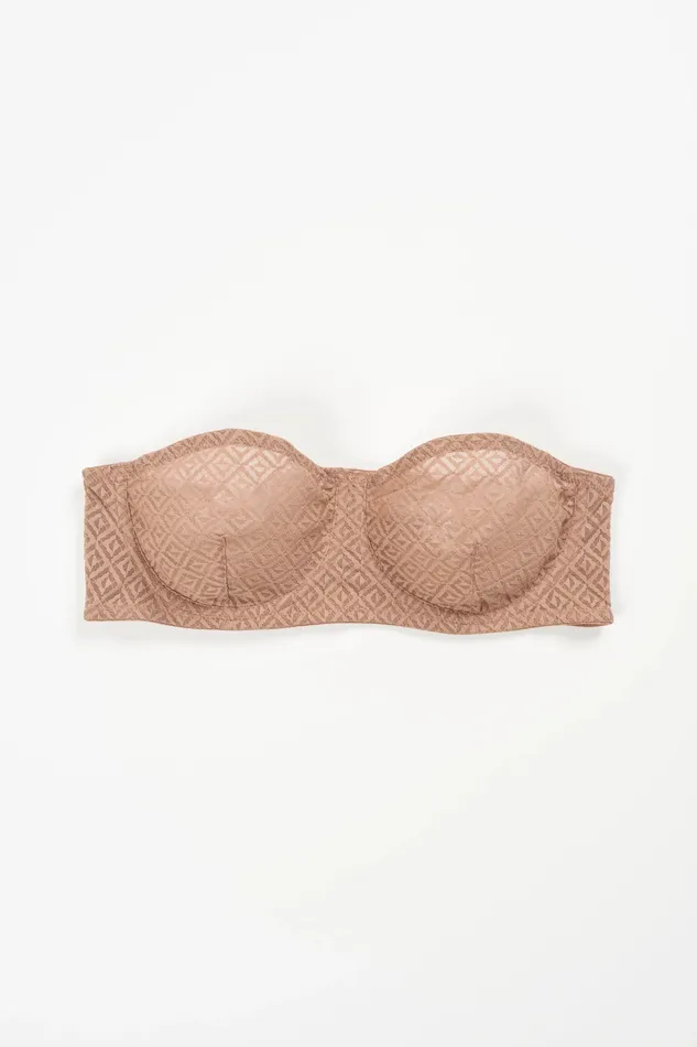 Le Pop Lingerie Vibrators Else Betty Trgerloser Bandeau BH Bronze