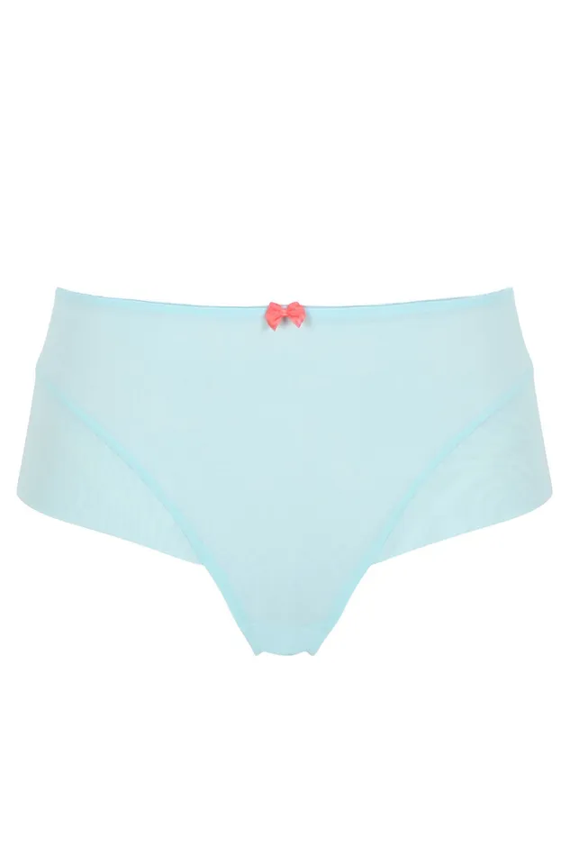 Le Pop Lingerie Vibrators Panache Tango Essence Highwaist Slip Aqua Coral