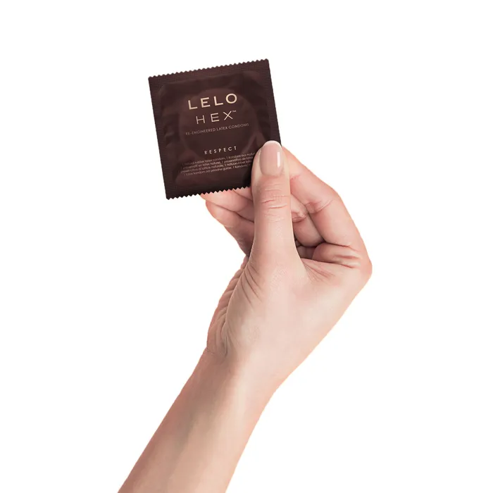 Lelo Male Sex Toys HEX Respect XL Condoms 36 Pack