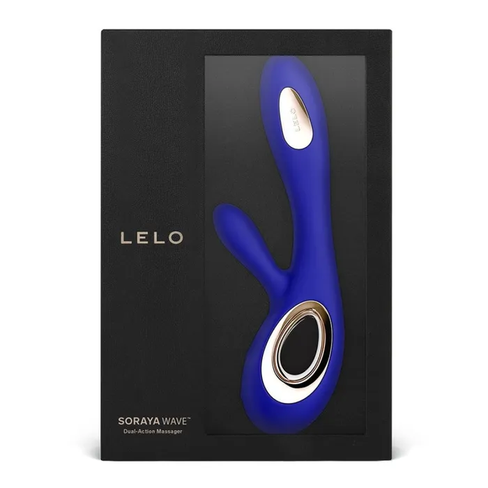 Lelo Soraya Wave Dual Action Massager Midnight Blue Lelo Vibrators