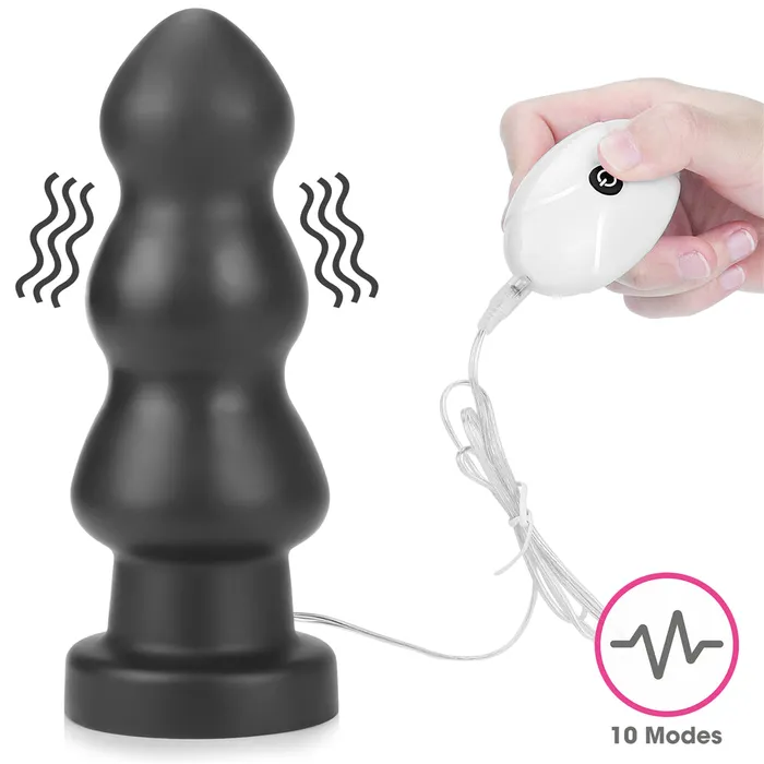 Love Toy Anal Large Vibrating Butt Plug Anal Rigger 78