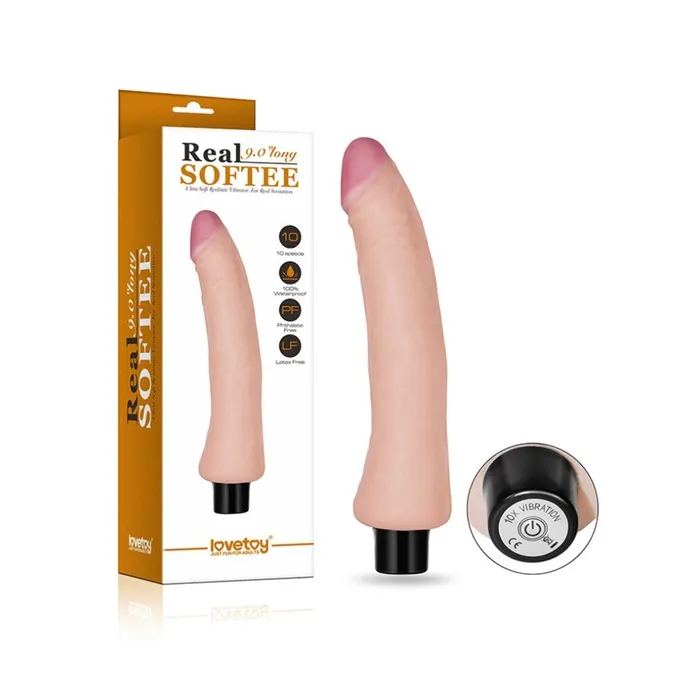 Love Toy Female Sex Toys Real Softee Realistic Cyber Skin Vibrator 24 cm Love Toy Female Sex Toys Real Softee Realistic Cyber Skin Vibrator 24 cm