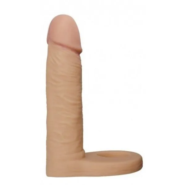 Love Toy Male Sex Toys Cock ring with anal dildo The Ultra Soft Double Dildo