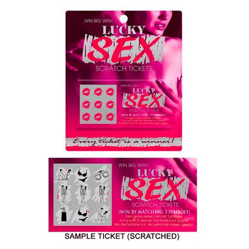 Lucky Sex Scratch Tickets Kheper Games Couples