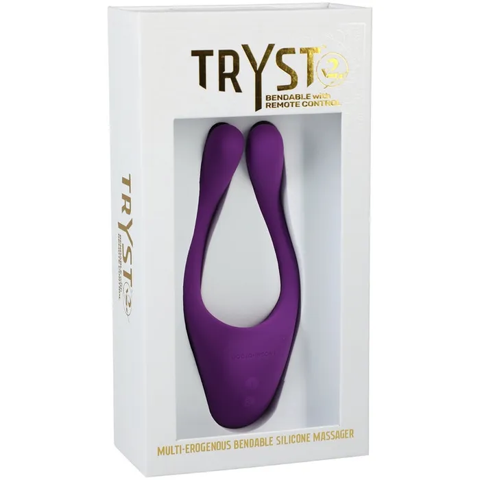 Male Sex Toys Doc Johnson Doc Johnson Tryst V2 Bendable with Remote