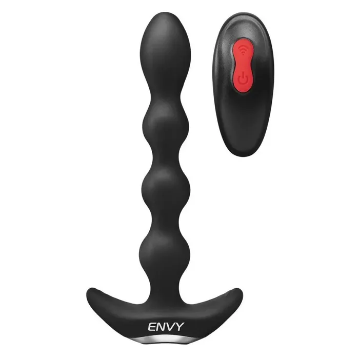 Male Sex Toys Envy Envy Deep Reach Remote Control Vibrating Anal Beads