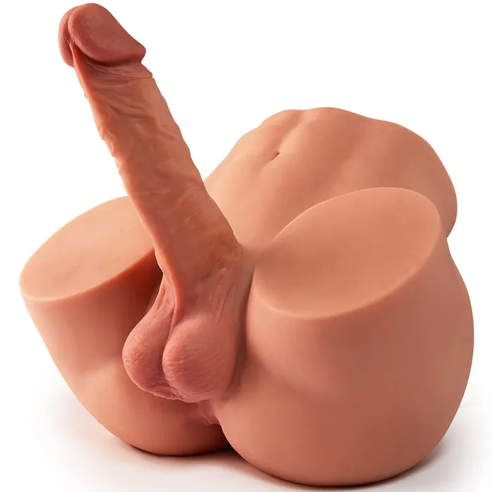  Male Sex Toys Male Doll Torso with 7inch Dildo