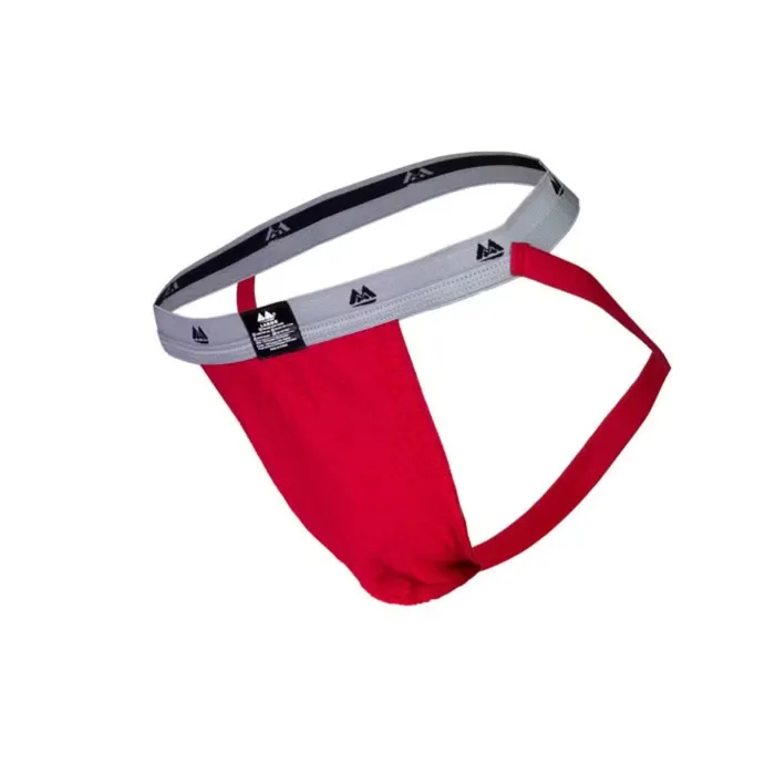 Male Sex Toys Meyer Marketing Meyer Marketing Original Edition Jockstrap 1in Scarlet Large