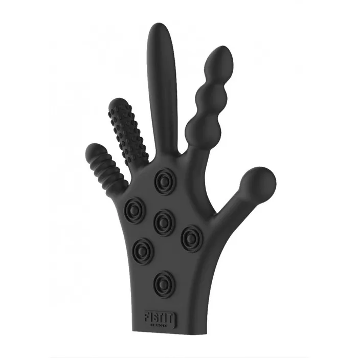 Male Sex Toys Shots Toys Fist It Silicone Fisting Glove with Stimulators