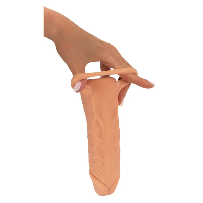 Male Sex Toys You2Toys 2 in 1 realistic penis extender and vagina masturbator Nature Skin size M 3 cm