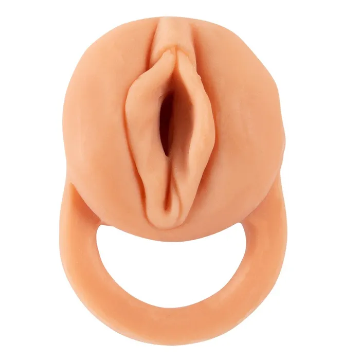 Male Sex Toys You2Toys 2 in 1 realistic penis extender and vagina masturbator Nature Skin size M 3 cm